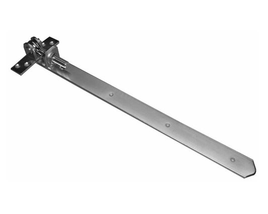 Gartentorband verstellbar, Stahl verzinkt – Ladenband / Torband 300–1000 mm