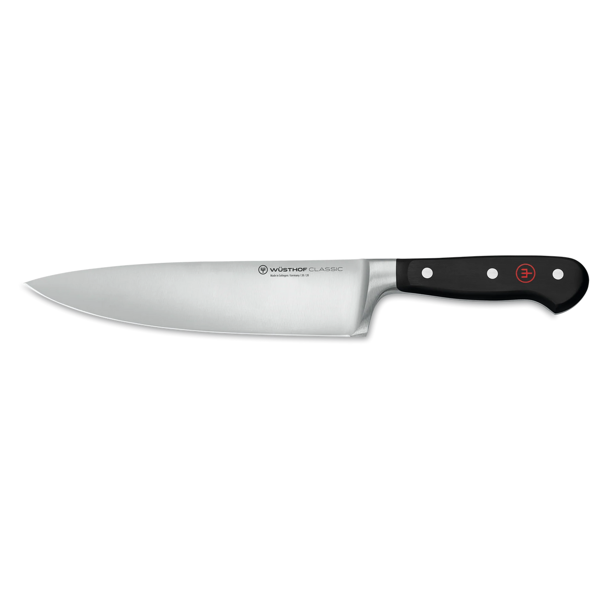 Kochmesser mit Glattschliff, Klinge über 16 cm