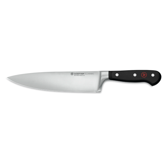 Kochmesser mit Glattschliff, Klinge über 16 cm